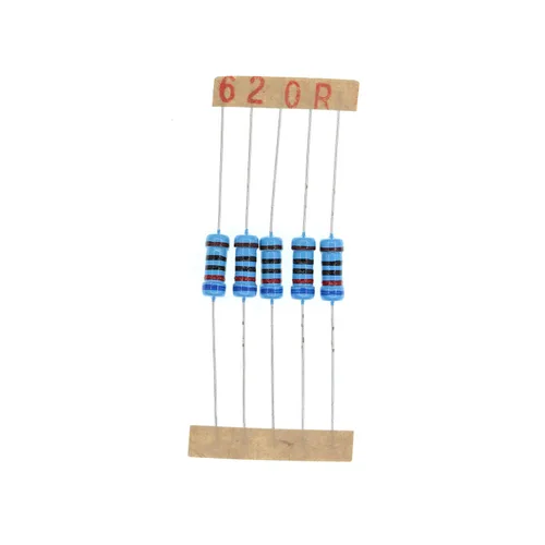 Vista 124 de 100PCS 1 vatios 1W 0R1 0.1 ohmios 1% resistencia de película metálica