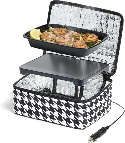 Vista 17 de HOTLOGIC Mini lonchera térmica - Calentador eléctrico portátil de alimentos para hombres y mujeres - Ideal para el trabajo, la oficina