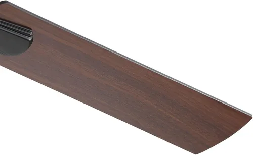 Vista 2 de Ventilador de techo industrial para interiores de 52 pulgadas de color negro con Pullchin (5 cuchillas)