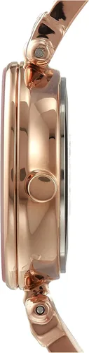 Vista 2 de Anne Klein - Reloj de brazalete con esfera de diamante auténtico para mujer