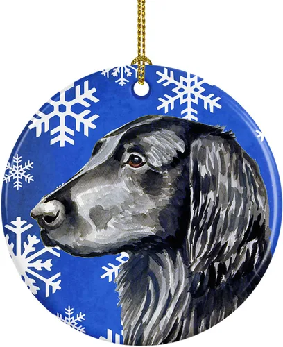 Vista 397 de Caroline's Treasures Cavalier Spaniel - Adorno de cerámica para colgar en el árbol de Navidad, para el hogar, Navidad, fiestas, regalo, 3 pulgadas