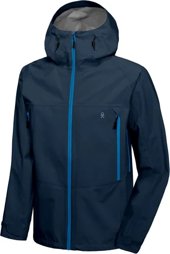 Vista 9 de Little Donkey Andy Men's High-performance 3L Hard Shell Waterproof Rain Jacket Breathable Rain Gear for Hiking,Travelling C1.black【alto rendimiento】