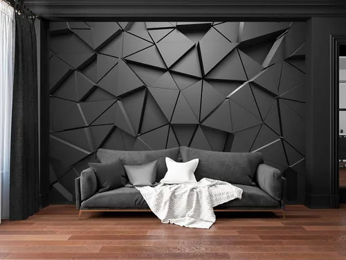 Vista 22 de Mural de pared - Papel pintado 3D de decoración, nubes rosas, 155" x 103" (no autoadhesivo)