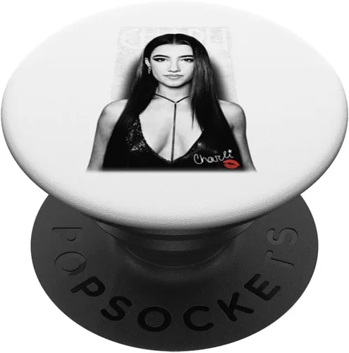 Vista 6 de PopSockets MagSafe PopGrip oficial de Charli D'Amelio Light Kiss para iPhone