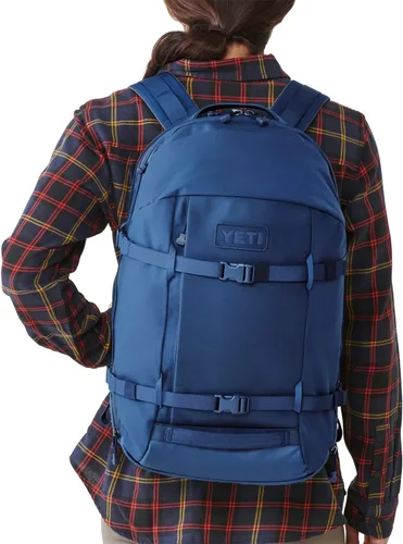 Vista 4 de YETI Mochila Crossroads, Azul Marino, 27L, Viajar