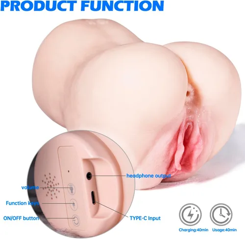 Vista 4 de Masturbadores masculinos automáticos – Muñecas sexuales juguetes sexuales para hombres con 7 modos de vibración, masturbador masculino de bolsillo