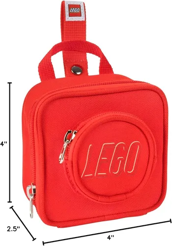 Vista 19 de LEGO Mini mochila de ladrillo para niños, Verde, Lego Mini mochila Brick