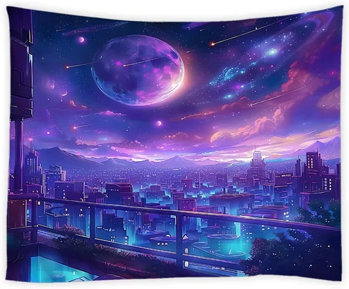 Vista 11 de Tapiz para estantería de gato, biblioteca mágica de fantasía, plantas florales bohemias, hippie para colgar en la pared, decoración artística