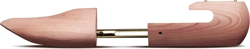 Vista 4 de Woodlore - Árboles de zapatos para hombre, combinación de 2 árboles aromáticos de cedro rojo (para dos pares de zapatos) fabricados en los Estados