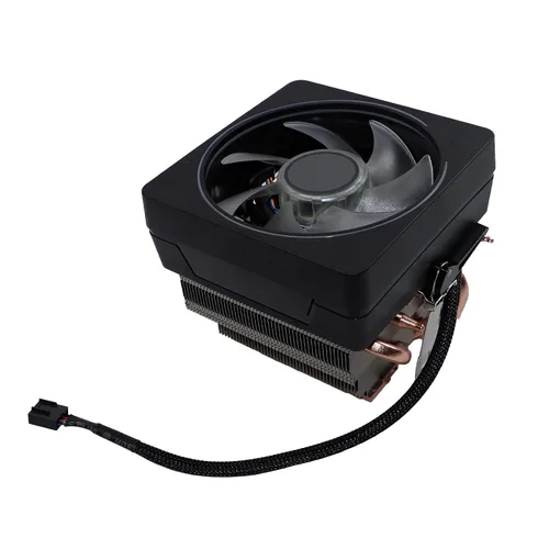 Vista 6 de Ryzen 7 Enfriador de CPU Wraith Prism RGB LED Disipador de calor Base de núcleo de cobre Pasta térmica preaplicada compatible con AMD Socket AM5 AM4