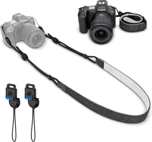 Vista 13 de Correa de hombro suave para cámara con soporte para el cuello para Sony ZV-E10 II ZV-E10 R50 R50V R100 R10 Canon EOS M50 Mark II M50 Ricoh G900 II
