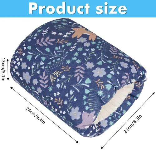 Vista 3 de Almohada de Brazo para Alimentación de Bebé, Almohada de Brazo de Algodón Suave para Lactancia de Recién Nacido, Almohada de Lactancia para Mayor