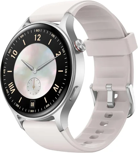 Vista 9 de Fitpolo Reloj inteligente para hombres y mujeres, pantalla táctil AMOLED de 1.3 pulgadas, rastreador de fitness, hacer/responder llamadas, monitor