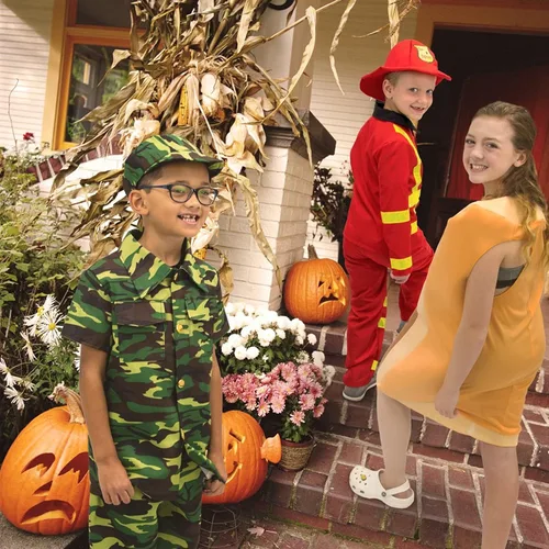 Vista 5 de Ballpark Frank - Disfraz infantil de Hot Dog - Divertidos disfraces de Halloween