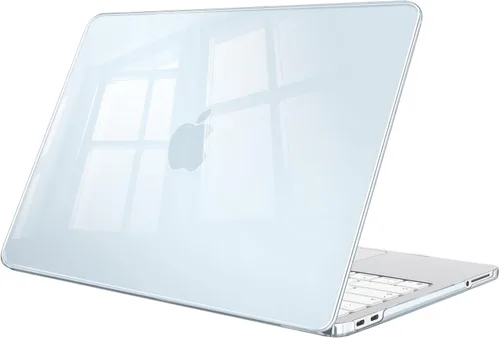 Vista 23 de Fintie Funda para MacBook Neo de 13 pulgadas A3404 2026, transparente Cristal transparente