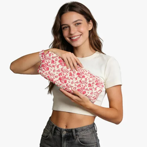 Vista 6 de HiTotes Bolsa de viaje para herramientas para el cabello, compatible con Dyson Airwrap, bonita funda de viaje acolchada para Shark Flexstyle