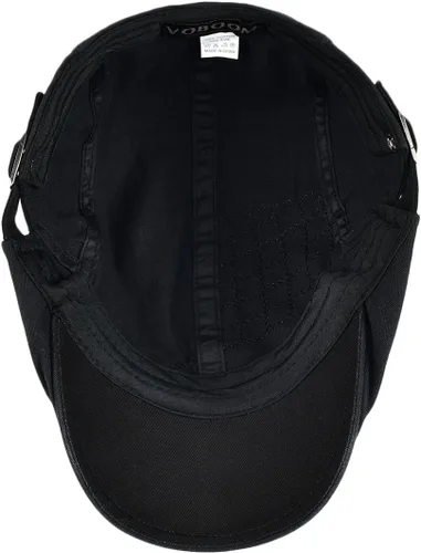 Vista 5 de VOBOOM - Gorra de taxista para hombre con mezcla de lana, gorra plana
