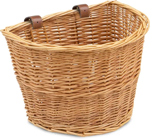 Vista 7 de ProSource Bicycle Front Basket for All Ages, Detachable Bike Basket with Adjustable Straps, Fits Most Bikes, 15LB Capacity
