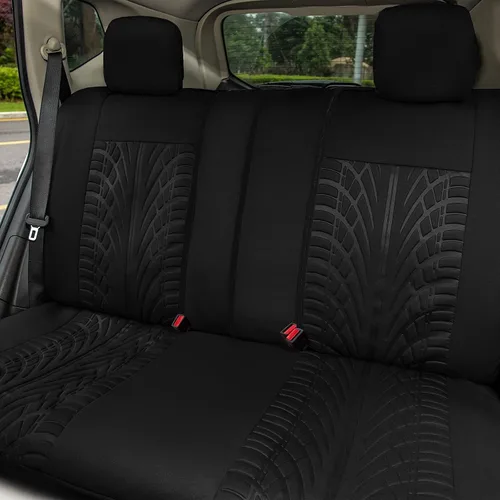 Vista 3 de Leader Accessories Juego de fundas de asiento de seguridad en relieve