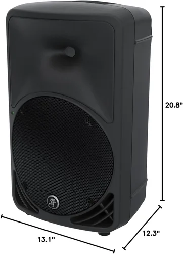 Vista 4 de Mackie altavoz de alta definición portátil con potencia 1000 vatios, Negro