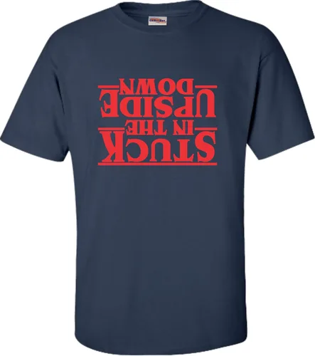 Vista 31 de Go All Out Camiseta para adultos Stuck in The Upside Down