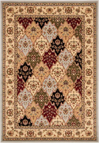 Vista 14 de SAFAVIEH Lyndhurst Collection - Alfombra de pasillo, 2 pies 3 pulgadas x 6 pies, multicolor y rojo, diseño oriental tradicional, no desprende pelusa