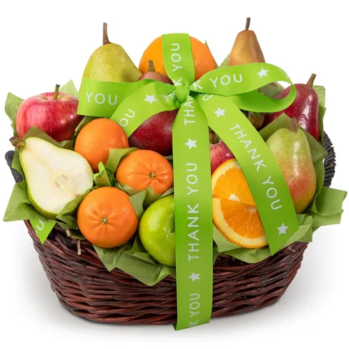 Vista 9 de Cesta de regalo de frutas Bounty para el Día de la Madre