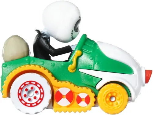 Vista 3 de Hot Wheels Racer Verse - Vehículo de juguete Jack Skellington