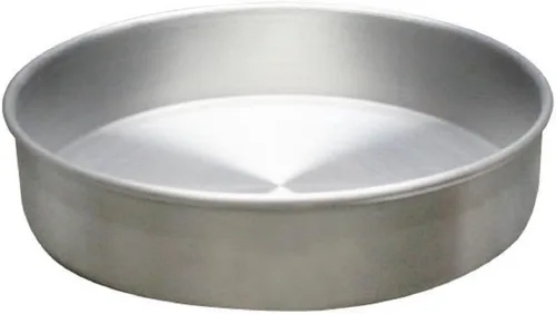Vista 8 de TrueCraftware - Bandeja de aluminio para hornear pasteles de 6 x 2 pulgadas, de 0.04 in, utensilios para hornear para tartas, pizza, capa