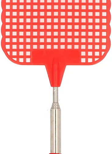 Vista 9 de Raqueta para moscas, 9 piezas, práctica, retráctil, mini raqueta con varilla de acero inoxidable para acampar al aire libre