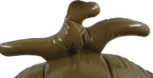 Vista 3 de Treasure Gurus gigante mono inflable piscina flotador de agua grande niños adultos soplar fiesta juguete zoológico animal