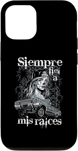 Vista 28 de iPhone 16 Chicana Style Lowrider Ropa Mujeres Mexicano-Americana Latina Case