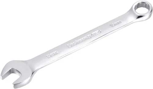 Vista 8 de uxcell Llave combinada métrica de extremo abierto, caja de 12 puntos, 0.315 in, acabado cromado, Cr-V