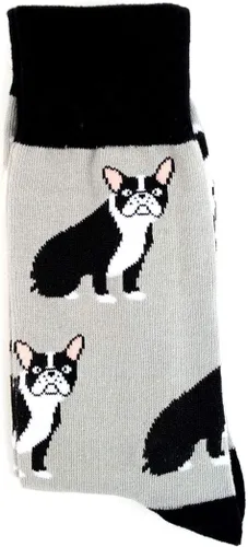 Vista 4 de Men's French Bulldog Novelty Socks in