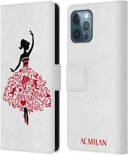 Vista 95 de Head Case Designs Officially Licensed AC Milan Dream Big Children Leather Wallet Case Compatible with Apple iPhone 11