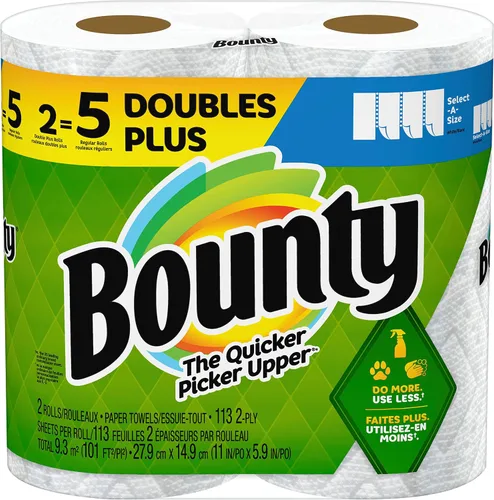 Vista 20 de Bounty 76213 Toallas de papel, seleccione un tamaño, 138 hojas de 2 capas, paquete de 2 unidades, cantidad 6