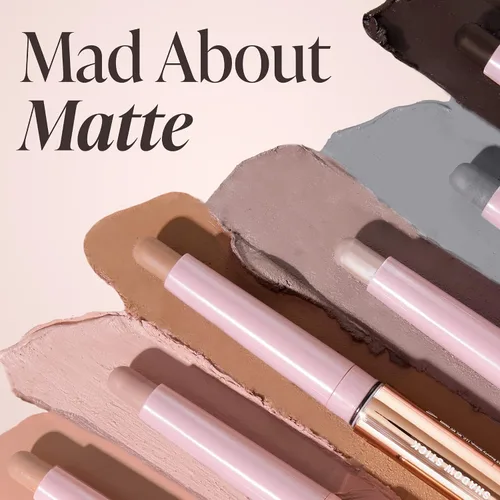 Vista 7 de Mally Beauty Evercolor Barra de sombra de ojos – Palisandro Mate – Fórmula impermeable y a prueba de pliegues – Color acumulable fácil de aplicar