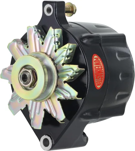 Vista 2 de Powermaster - Alt Ford Upgrade Negro 100A Smooth Look 1V Polea de 1 cable