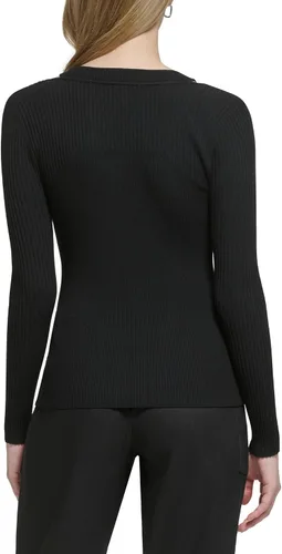 Vista 3 de Calvin Klein Suéter de manga larga para mujer