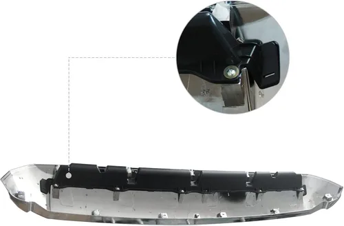 Vista 3 de Moldura de rejilla cromada del capó superior del capó delantero compatible con Tundra 2014-2021