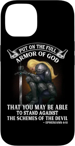 Vista 4 de Laying Down The Full Armor of God Case for iPhone 17