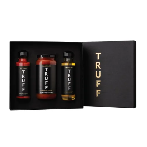 Vista 15 de TRUFF Paquete de iniciación, incluye salsa picante de trufa negra (6 onzas), aceite de trufa negra (5.6 onzas) y sal marina de trufa negra
