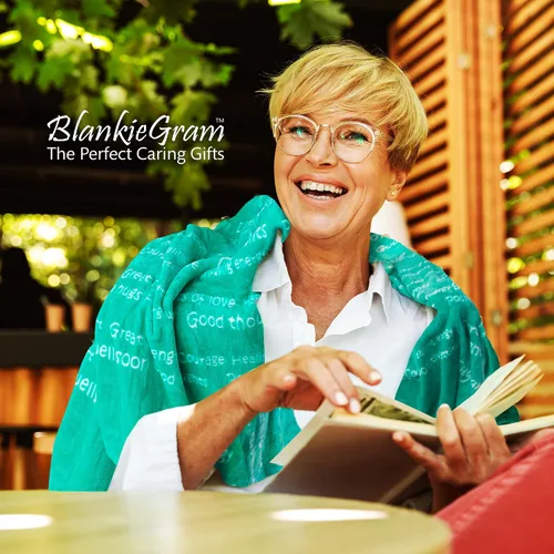 Vista 5 de BlankieGram - Cobija Healing Thoughts