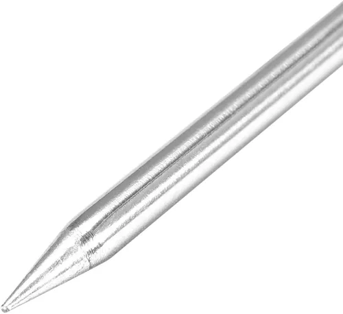 Vista 4 de uxcell 0.134x2.638 in sin plomo punta de soldadura de repuesto de punta cónica de soldadura equipo de soldadura para soldadura plata 30W 2pcs