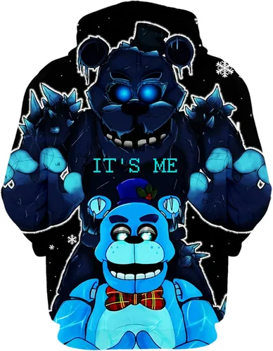 Vista 2 de BLYLUXU Youth Hoodie Boys and Girls 3D Printed Pullover Sweatshirt Kids Cartoon Game Sport Hoodie