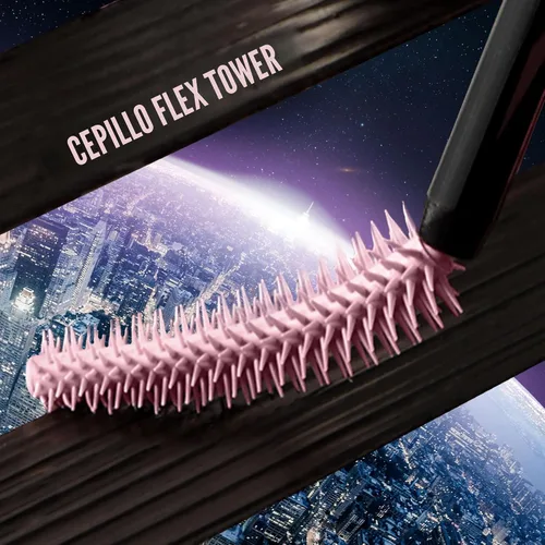 Vista 4 de Maybelline Lash Sensational Sky High - Máscara de pestañas lavable, maquillaje, voluminizadora, alargadora, definidora, rizador, fórmula acumulable