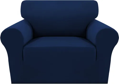Vista 36 de MeilleMaison Funda elástica para sillón 2024, 1 pieza, lavable, protector de muebles para mascotas, funda de sofá antideslizante con parte inferior