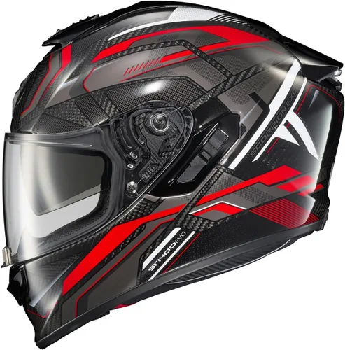 Vista 9 de ScorpionEXO ST1400 EVO Fibra de Carbono Casco Integral Deportivo de Turismo para Motocicleta de Calle - Bolsillos para Altavoces Preparado