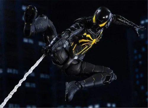 Vista 3 de TAMASHII NATIONS Bandai S.H. Figuarts Marvel's Spiderman Spider-Man Anti-OCK Traje SHF Fiure