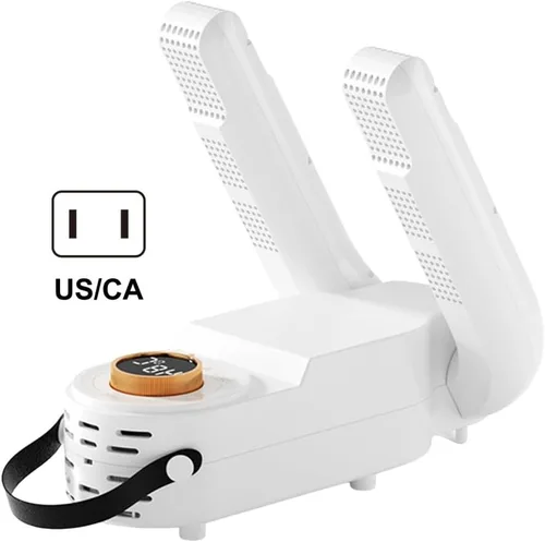 Vista 6 de Secador de zapatos plegable eléctrico para el hogar, calentador de zapatos de calefacción instantánea inteligente portátil desinfección inteligente